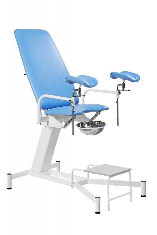 Кресло гинекологическое КГ-«МСК» с постоянной высотой и регулировкой секции пневмопружинами (код МСК-413)