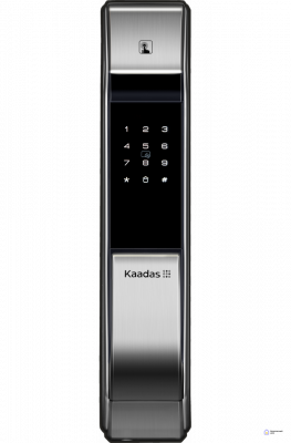 Врезной электронный дверной замок Kaadas K7 Silver с отпечатком пальца